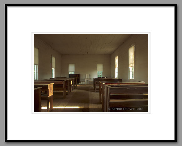 Country Church, Pope's Chapel, Noxubee County, MS