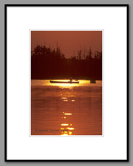 Canoeing Bluff Lake, Noxubee NWR, MS
